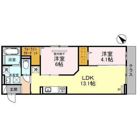 フォンテーヌの間取り