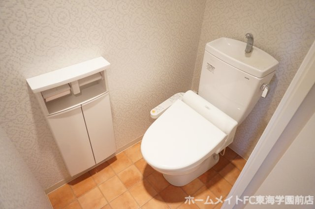 熊本市中央区水前寺４丁目の賃貸マンションのトイレ