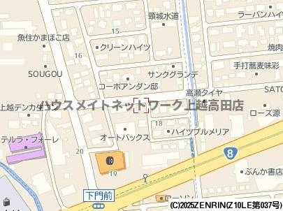 シャトー・グランデの地図|位置図