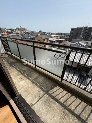 ルシエール垂水のバルコニー|陽当たり良好なバルコニーです