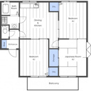 PISO  A棟の間取り