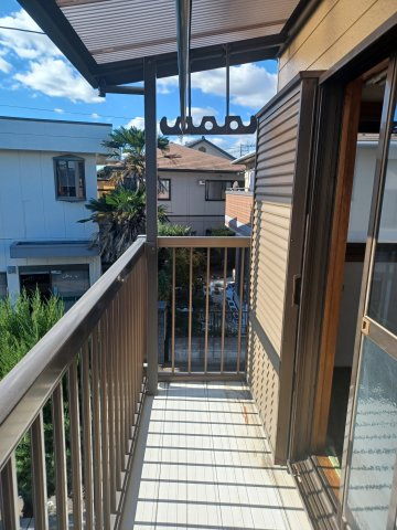 松葉町遠山様アパートの展望|雨戸付