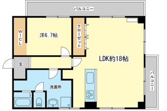【間取り】 | コーポラスエル