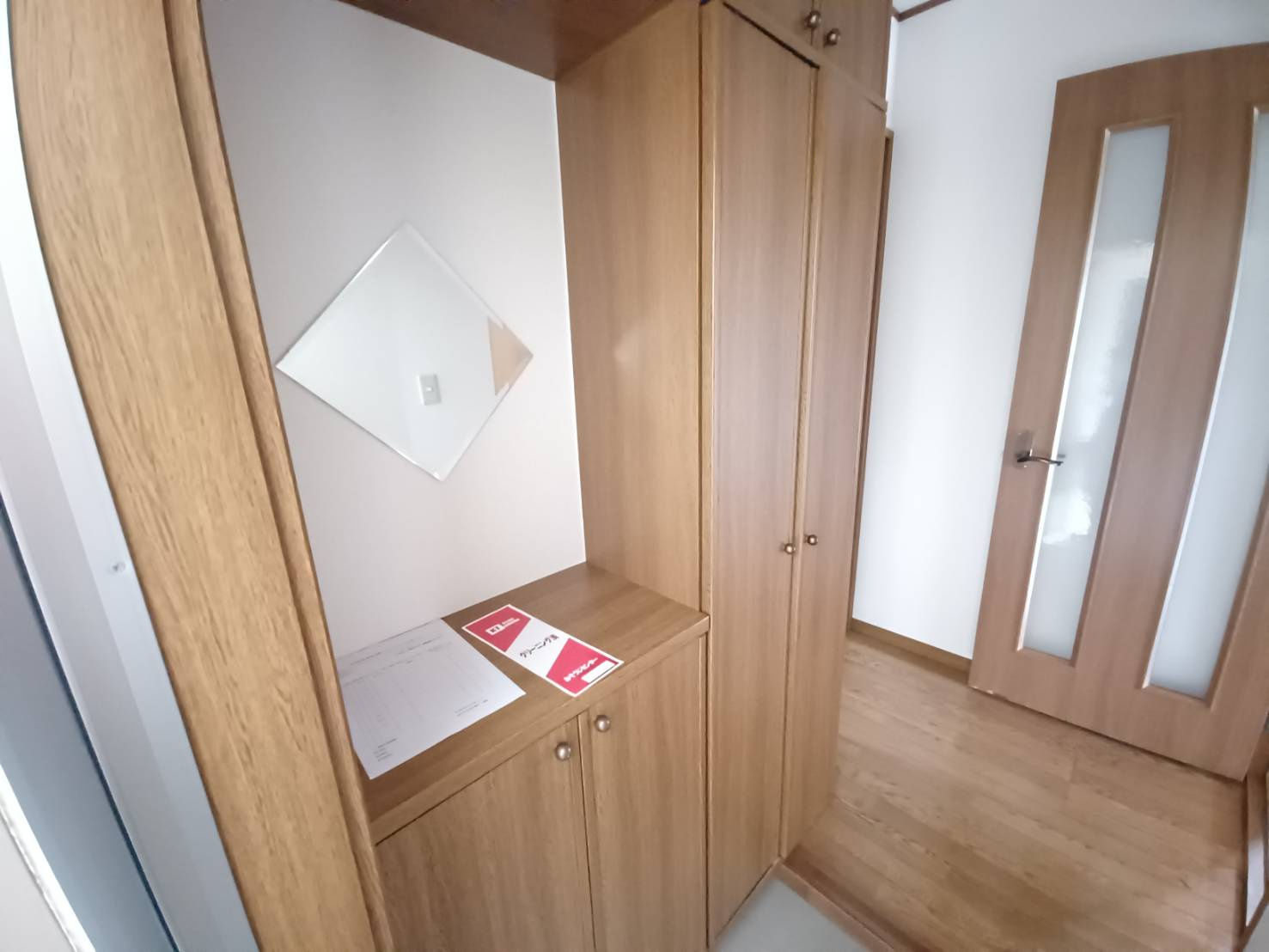 ジョイスタカハシB棟の収納|シューズボックス