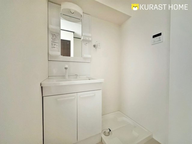 九条住宅B棟　2階の洗面所