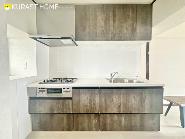 九条住宅B棟　2階のキッチン