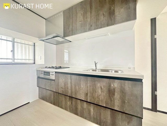 九条住宅B棟　2階のキッチン