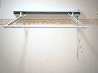 【その他】 | ユナイト山手ポール・メトラン | 室内物干し※同タイプ・別号室写真