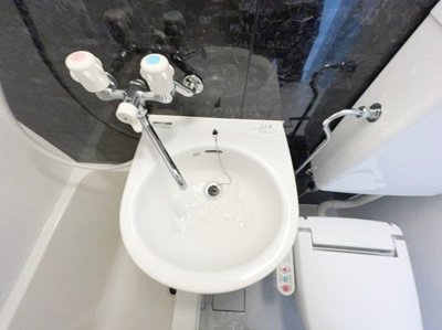 【洗面所】 | ユナイト山手ポール・メトラン | お掃除のしやすいユニットタイプの洗面ボウル