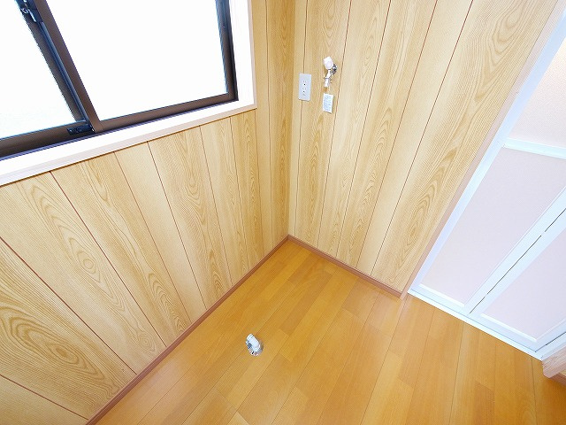 吉田借家の設備|室内洗濯機置き場です