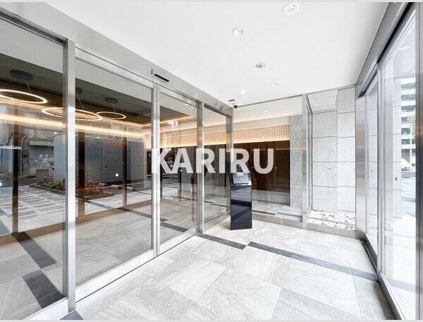 Alivis福島海老江のエントランス