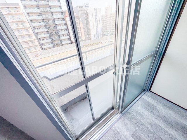 沢村マンションのバルコニー