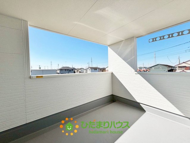 古河諸川第13　新築一戸建て　01　リーブルガーデンのバルコニー