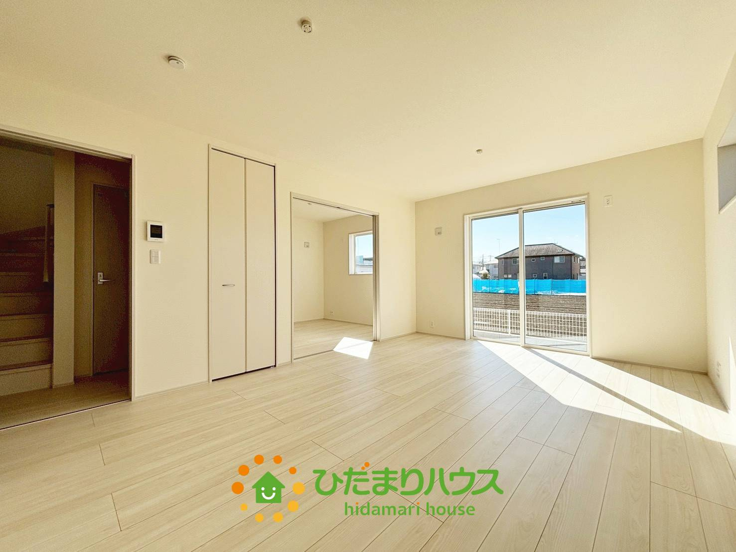 古河諸川第13　新築一戸建て　01　リーブルガーデンの居間・リビング|2026/2/2　撮影