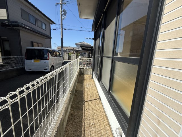 ディアスたかまちのバルコニー