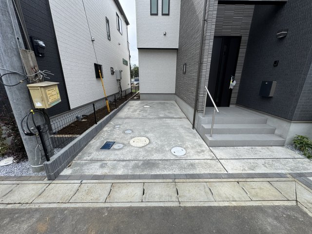 市川市宮久保４丁目新築戸建【宮久保小学校：9分】の駐車場|G号棟駐車スペース