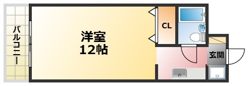 フラットライフワーク甲子園の間取り