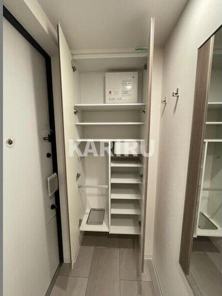 コンフォリア・リヴ本町WEST　Qの玄関