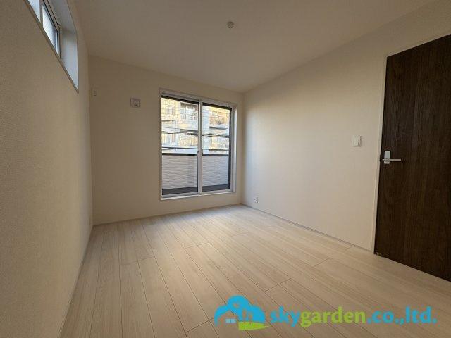 茅ヶ崎市浜須賀　新築戸建　全2棟2号棟の子供部屋|子供部屋としても使い勝手の良いお部屋です