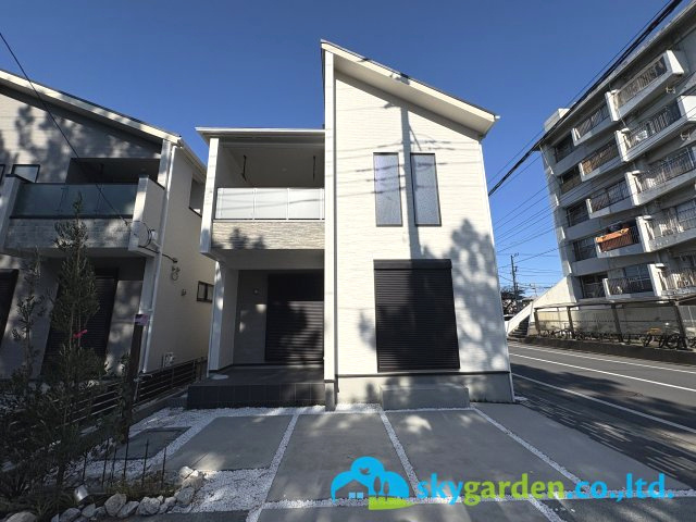 茅ヶ崎市浜須賀　新築戸建　全2棟2号棟の外観|物件の外観です