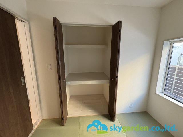 茅ヶ崎市浜須賀　新築戸建　全2棟2号棟の収納|収納スペース豊富です