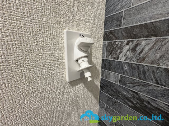 茅ヶ崎市浜須賀　新築戸建　全2棟2号棟の設備|洗濯機用水栓