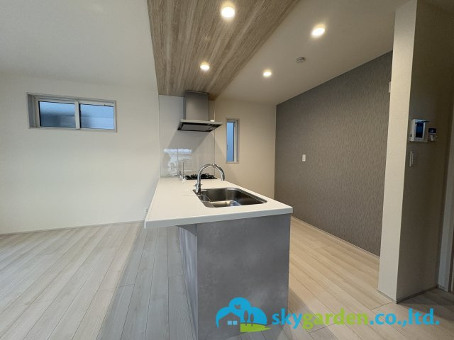 茅ヶ崎市浜須賀　新築戸建　全2棟2号棟のキッチン