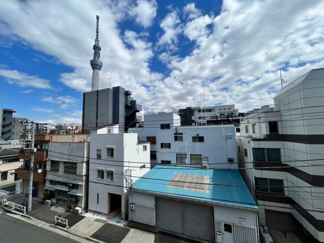 セザール本所吾妻橋　4階　角　部屋の展望