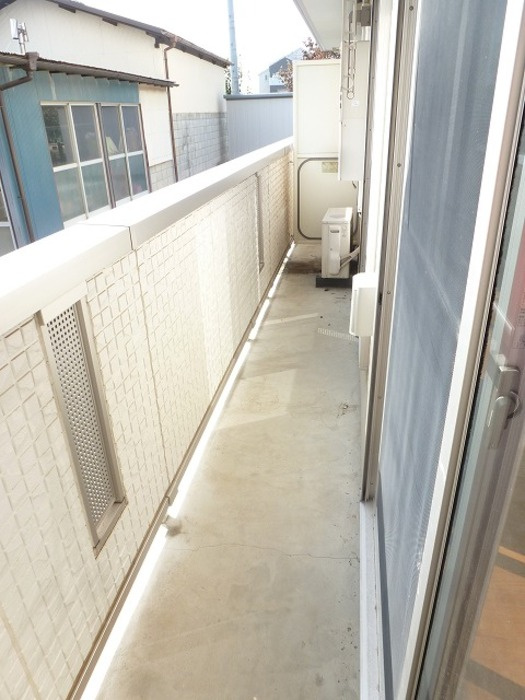 M’s Ⅱのバルコニー