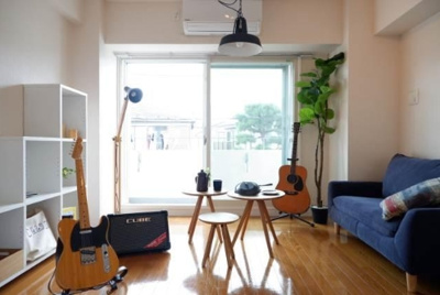 【居間・リビング】 | ミュージション野方 | 明るい洋室！