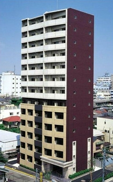 【外観】 | プライムアーバン西新宿Ⅰ | 鉄筋コンクリート造のがっちりとした建物。