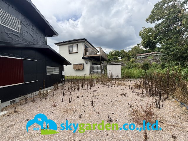 秦野市千村　中古戸建の庭