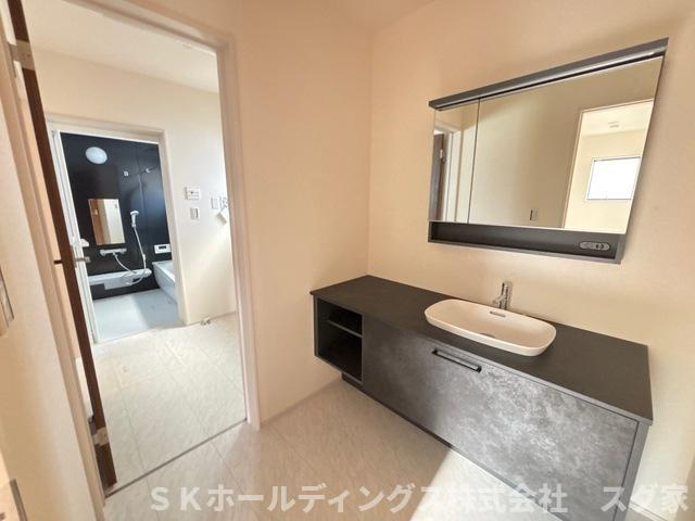 福知山長田７期１号棟新築建売住宅の独立洗面台