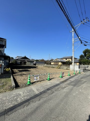 萩生岸ノ下　売土地の外観|道路からの写真