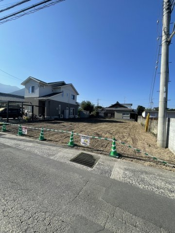 萩生岸ノ下　売土地の外観|道路からの写真