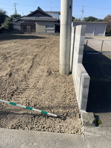 萩生岸ノ下　売土地の外観