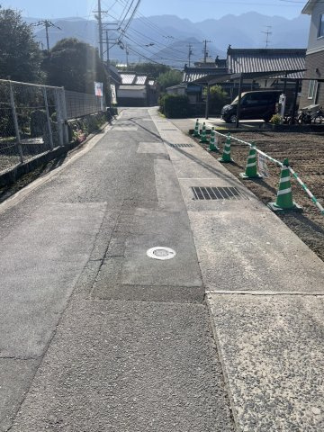 萩生岸ノ下　売土地の周辺|前面道路