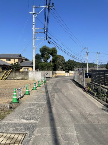萩生岸ノ下　売土地の周辺|敷地と前面道路