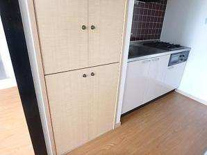 ラグジュアリーアパートメント文京千石＃０２のキッチン|2口ガスコンロ