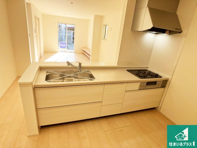 明石市大道町　第2期　新築一戸建ての前面道路含む現地写真|周辺は落ち着いた街並みの住宅地！子育てがしやすい住環境です！まだ未完成ですが、現地でしかわからない事もございます。是非一度ご覧ください。