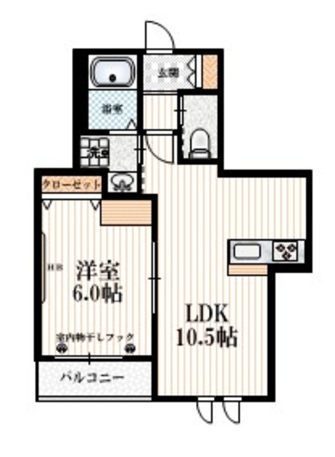 モン　エトワールの間取り