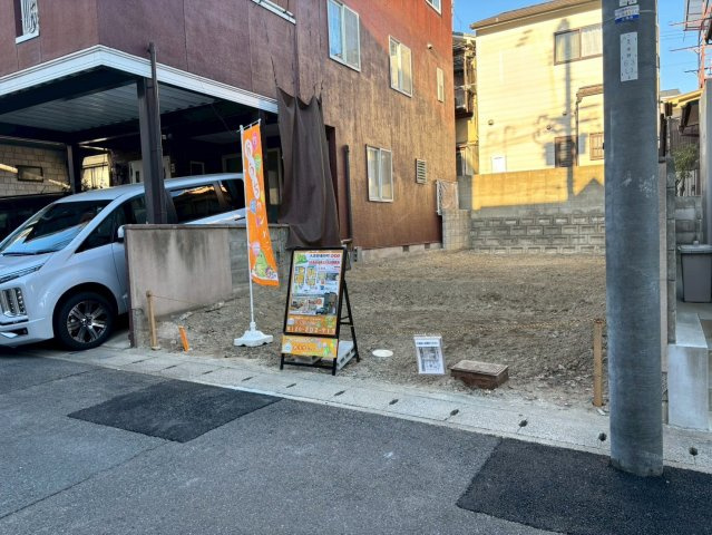 大原野東野町　建築条件無し土地の外観|【現地】
