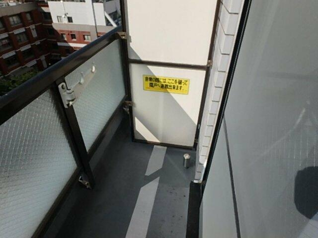 シティハイツ新小岩のバルコニー
