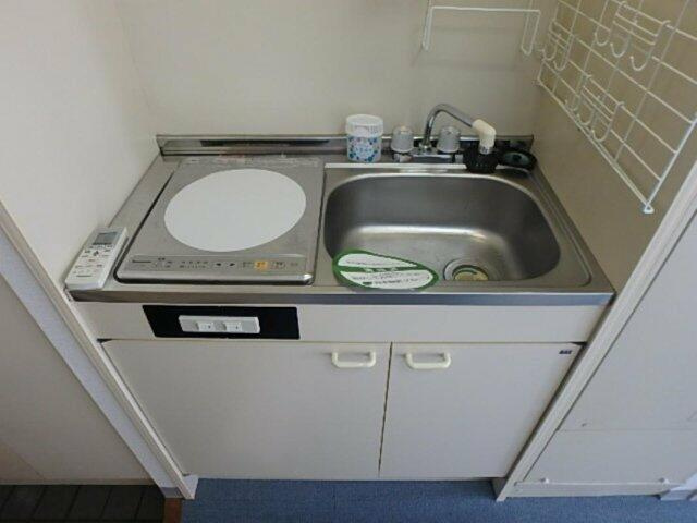 シティハイツ新小岩のキッチン|1口IHコンロ