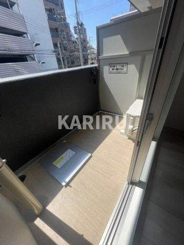 エスリード ザ・イーストレジデンス大阪城のバルコニー