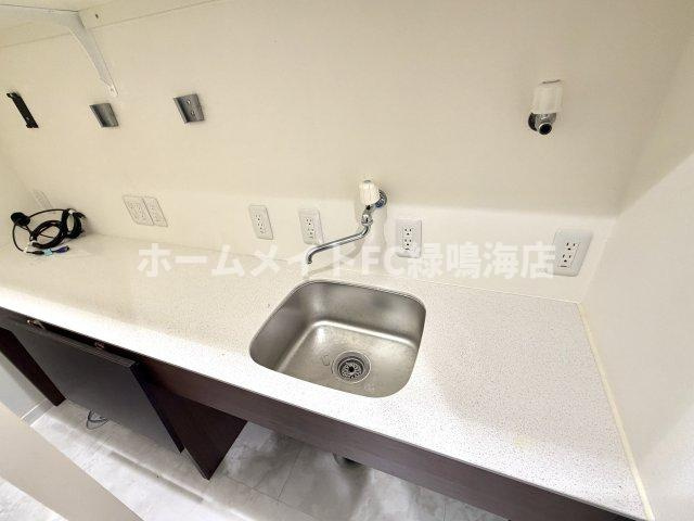 大口歯科跡地店舗の洗面所