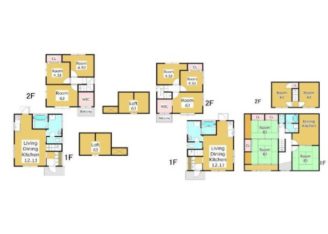 飯塚町 売貸し戸建て3棟