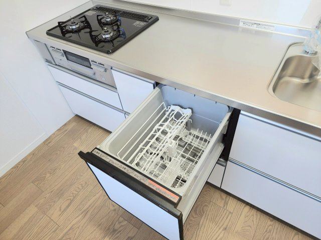 【リフォーム × 中古戸建て】北九州市門司区吉志6丁目のキッチン|食器洗いラクラクの食器洗浄乾燥機♪