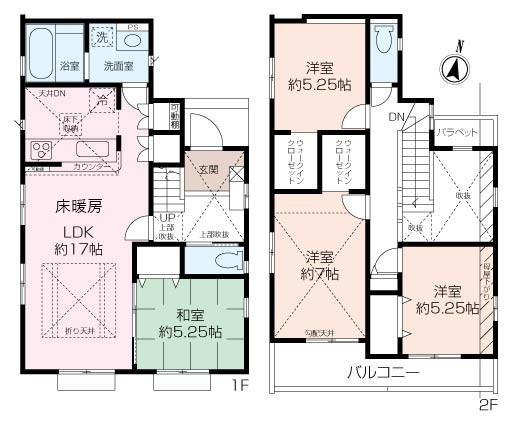 【長期優良住宅×耐震等級３】善部町新築戸建２号棟の画像