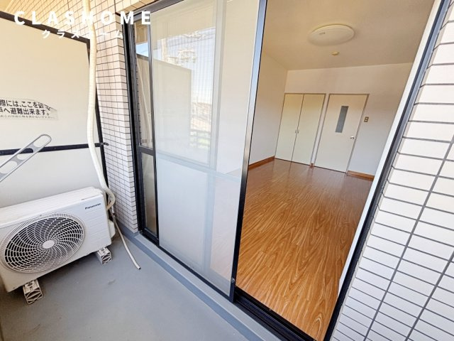 グレイスセントラルM　　　刈谷市近郊の賃貸はクラスホームのバルコニー|同物件の別部屋になります。